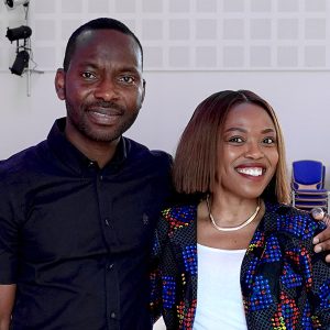Photograph of Lewis and Ife Omilo, elders at Lighthouse Church.