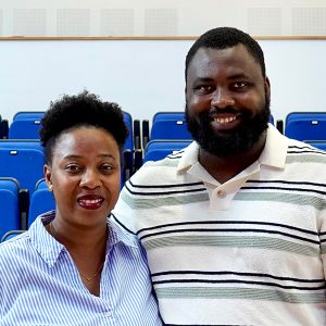 photograph of tosin and segun alemeru, elders at lighthouse church